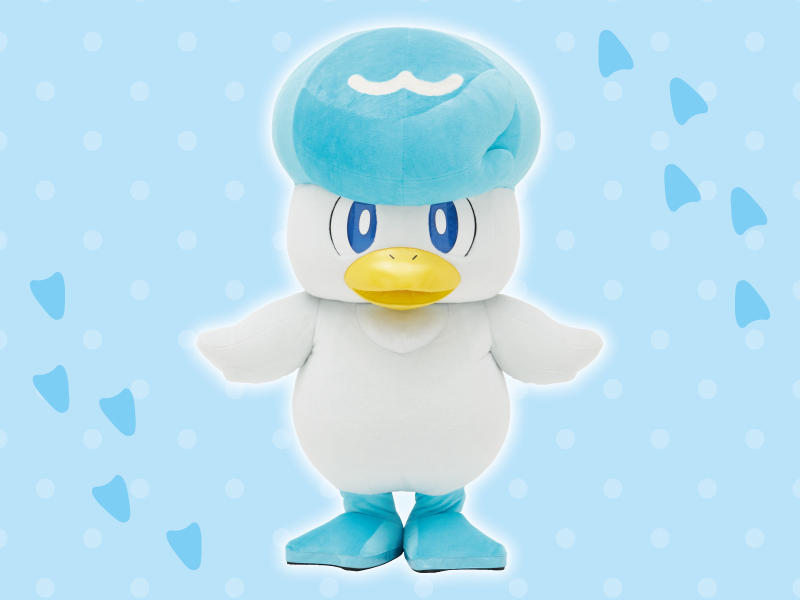 ポケモンセンタースカイツリータウンに、クワッスが遊びにくるよ